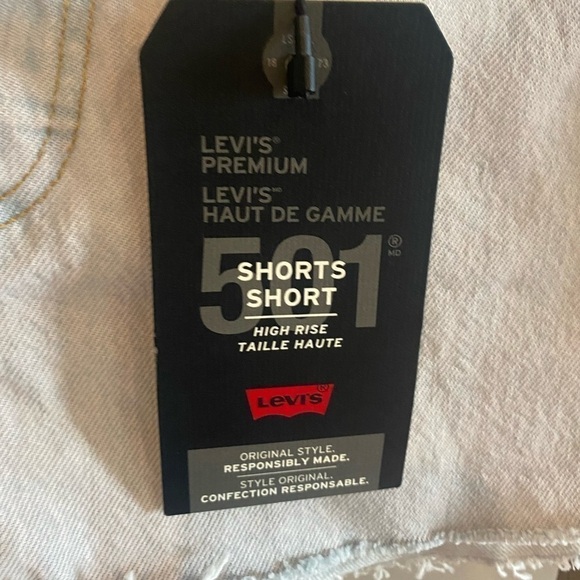 Levi’s 501 festival tie dye shorts - Picture 5 of 8